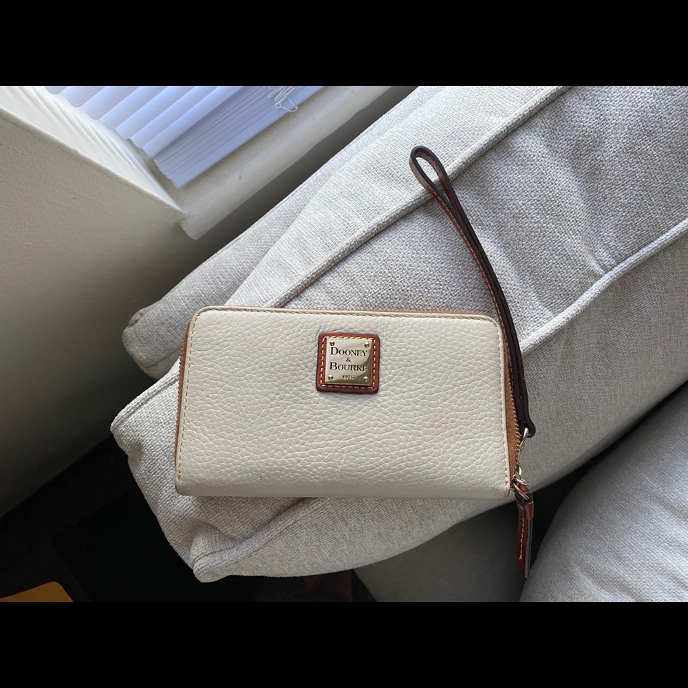 Dooney and Bourke Large Zip Around Wristlet